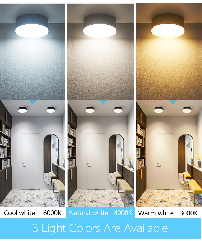 Surface Mounted Downlight Dimmable Ceiling 12W 15W 18W 24W 9W 7W 5W Light Lamp 220V 240V Spot Lighting Fixture for Home Foyer