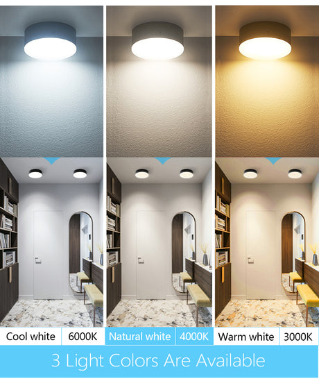 Surface Mounted Downlight Dimmable Ceiling 12W 15W 18W 24W 9W 7W 5W Light Lamp 220V 240V Spot Lighting Fixture for Home Foyer