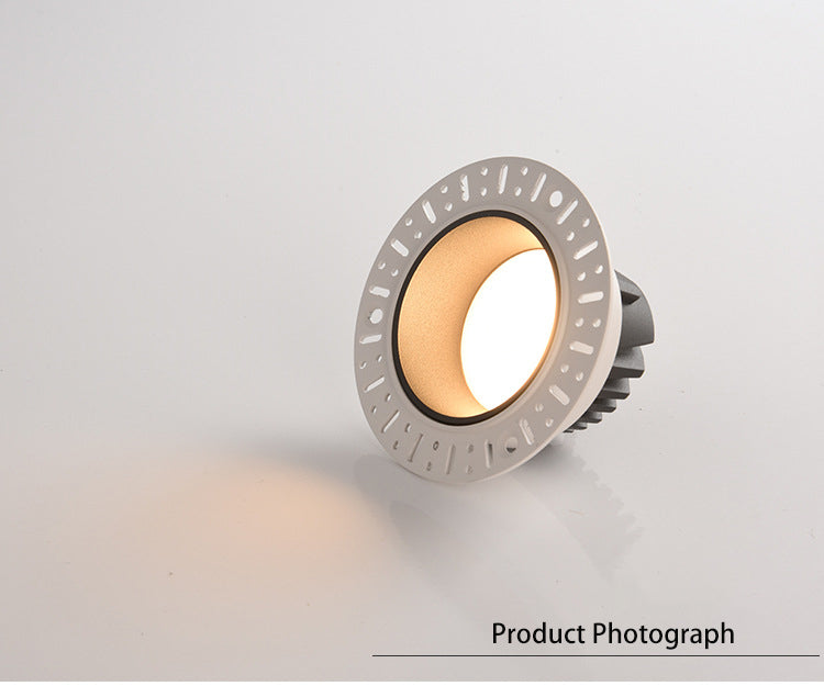 LED Borderless Downlight 12W 15W Replaceable Spot Lights Recessed Ceiling Lamp 85-265V For Home Shop Indoor Lighting