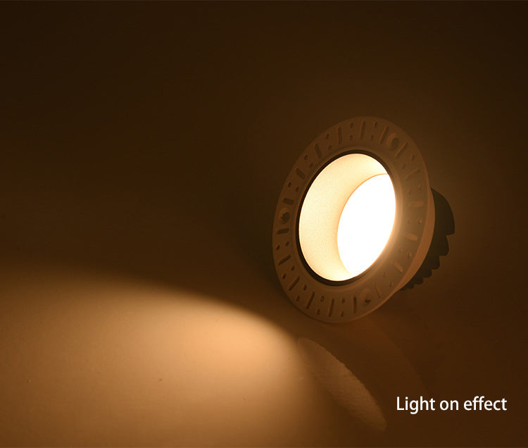 LED Borderless Downlight 12W 15W Replaceable Spot Lights Recessed Ceiling Lamp 85-265V For Home Shop Indoor Lighting