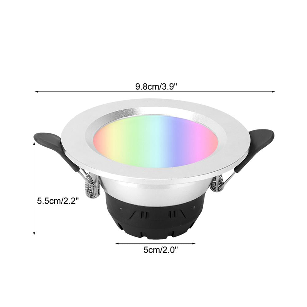 LED Downlight Dimmable WiFi Intelligent Voice Control Home Bedroom Spotlight Memory Function Voice Control With Situational Mode