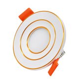 LED embedded round ceiling light 3w / 5w downlight AC/DC12V AC/DC24V white light / warm white light / neutral light