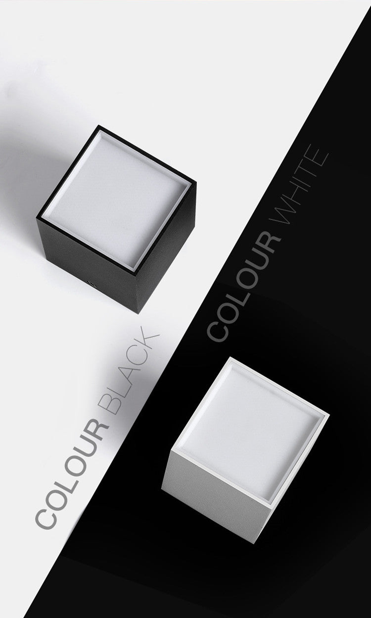 Surface Mounted Quare 9W 12W 15W 20W 30W LED Cube Ceiling Downlight For Room/Corridor/Hallway COB Spot Light Indoor Lighting