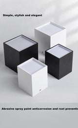 Surface Mounted Quare 9W 12W 15W 20W 30W LED Cube Ceiling Downlight For Room/Corridor/Hallway COB Spot Light Indoor Lighting