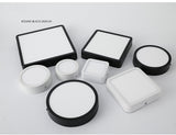 Black LED Panel Light 6W 9w 12W 18W 24w Surface Mounted LED Ceiling Lights AC85-265V Square Round LED Downlight