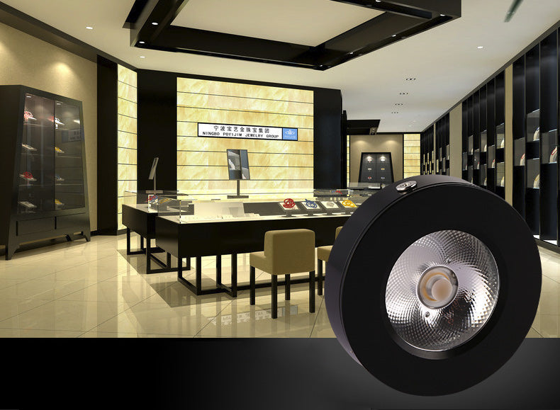 Ultra-thin LED downlight, ceiling spotlight, AC110-240V, cabinet, indoor lighting, warm white and cool white, 3W 5W 7W 10W 15W COB