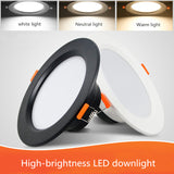 Embedded LED Downlight 5W 7W 12W 18W Thick aluminum Recessed LED Spot Lighting Bedroom Kitchen Indoor led down light lamp