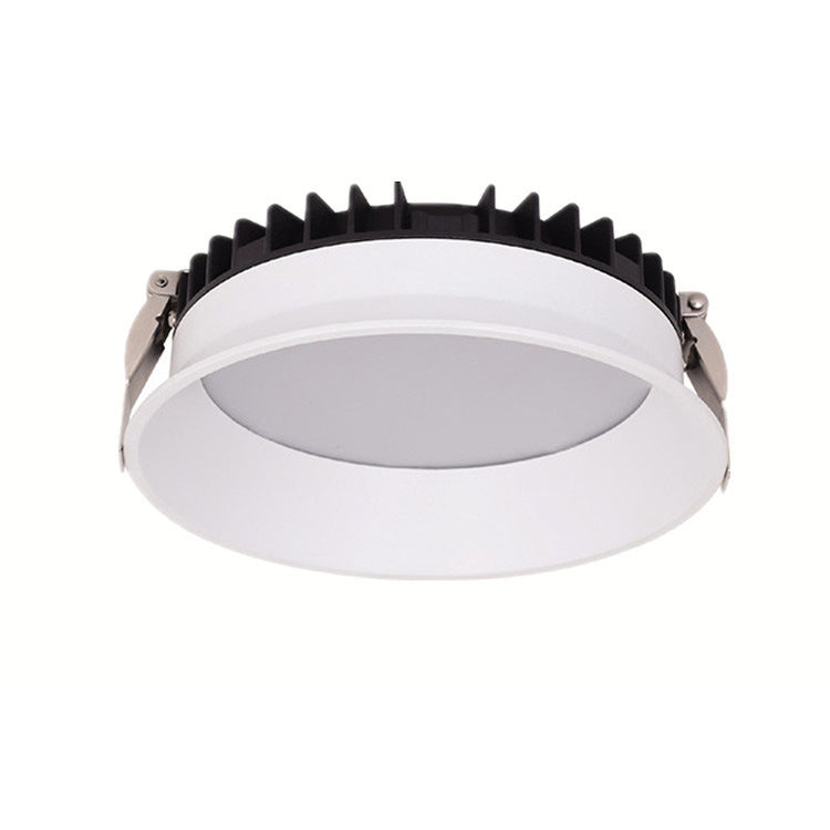 Frameless 3 Light Temperature Anti Glare Recessed Downlight 7W 10W 12W 15W 24W Round LED Ceiling Spot Light Pic Background