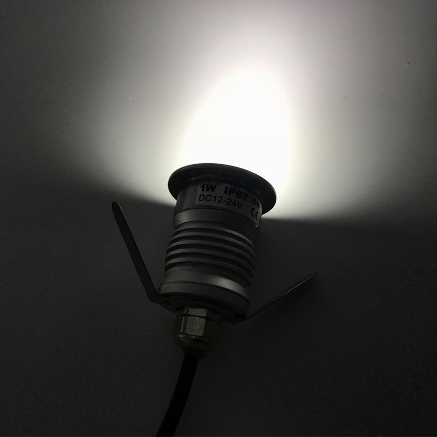 IP68 Mini LED Ceiling Downlight Spot Light Waterproof 12V-24V 1W 3W SPA Lighting Lamp