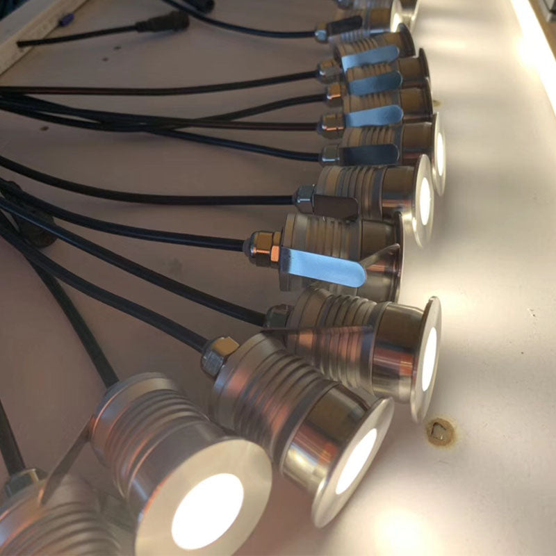 IP68 Mini LED Ceiling Downlight Spot Light Waterproof 12V-24V 1W 3W SPA Lighting Lamp