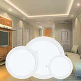 Led Downlight 3W 4W 6W 9W 12W 15W 18W Ultra Thin Led Spot Light Ceiling Lamp 220V 110V Kitchen Ceiling Spots Led Panel Lights