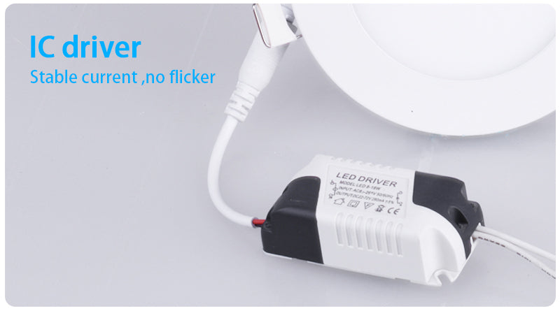 Led Downlight 3W 4W 6W 9W 12W 15W 18W Ultra Thin Led Spot Light Ceiling Lamp 220V 110V Kitchen Ceiling Spots Led Panel Lights