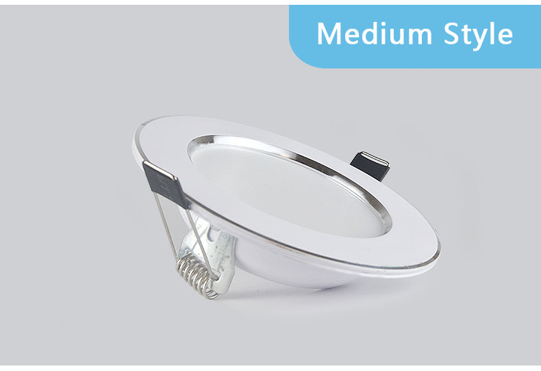 4 Pcs LED Downlight Ceiling Spot 7W 9W 12W 15W 18W 3W 5W 220V Round Recessed Lamp 230V 110V Bulb Bedroom Kitchen Indoor Lighting