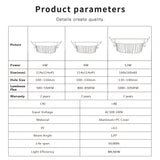 Gledopto 2PCS Zigbee Dimmable LED Recessed Downlight Color Changing Compatible with SmarThings Tuya APP Alexa Voice Control