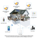 Smart LED Downlight 4 Inch 9W Dimming Bluetooth Round Spot Light 3 Inch 5W RGBCW Recessed Ceiling Light for Alexa and Google