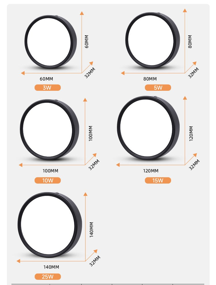 Square Led Ceiling Light 220V Downlight 10W/15W/25W/35W Spotlight Led For Bedroom Lighting Fixture Kitchen Panel Light Living Room
