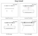 Square Led Ceiling Light 220V Downlight 10W/15W/25W/35W Spotlight Led For Bedroom Lighting Fixture Kitchen Panel Light Living Room