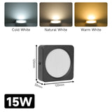 Square Led Ceiling Light 220V Downlight 10W/15W/25W/35W Spotlight Led For Bedroom Lighting Fixture Kitchen Panel Light Living Room