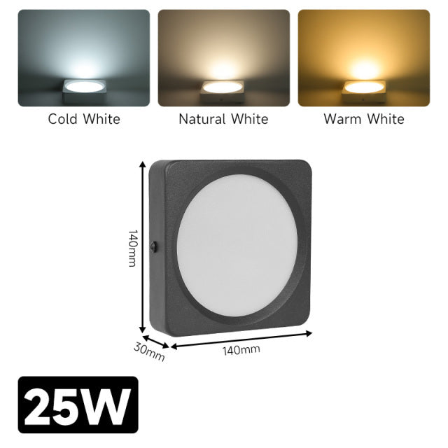 Square Led Ceiling Light 220V Downlight 10W/15W/25W/35W Spotlight Led For Bedroom Lighting Fixture Kitchen Panel Light Living Room