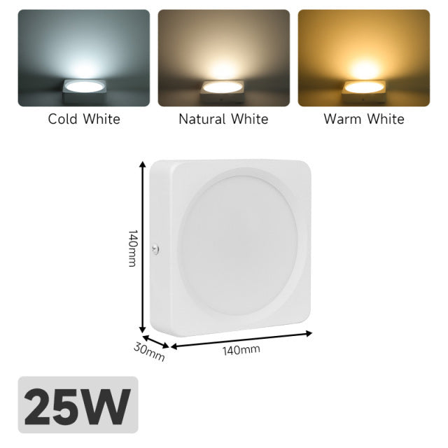 Square Led Ceiling Light 220V Downlight 10W/15W/25W/35W Spotlight Led For Bedroom Lighting Fixture Kitchen Panel Light Living Room