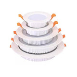 Ultra-thin LED Recessed Ceiling Lamp 18W 24W 36W 110V 220V LED Downlight 9W 15W For Store Supermarket Lighting Bedroom Kitchen