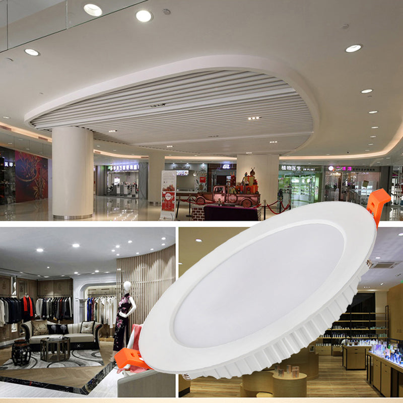 Ultra-thin LED Recessed Ceiling Lamp 18W 24W 36W 110V 220V LED Downlight 9W 15W For Store Supermarket Lighting Bedroom Kitchen