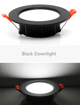 Ultra-thin LED Recessed Ceiling Lamp 18W 24W 36W 110V 220V LED Downlight 9W 15W For Store Supermarket Lighting Bedroom Kitchen