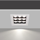 Recessed Square LED Downlights 8W 18W 20W COB LED Ceiling lamps AC220V LED Spot Lights room Hotel clothing store Indoor Lighting
