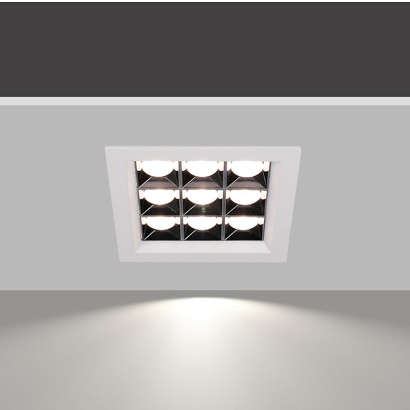 Recessed Square LED Downlights 8W 18W 20W COB LED Ceiling lamps AC220V LED Spot Lights room Hotel clothing store Indoor Lighting