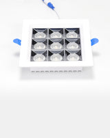 Recessed Square LED Downlights 8W 18W 20W COB LED Ceiling lamps AC220V LED Spot Lights room Hotel clothing store Indoor Lighting