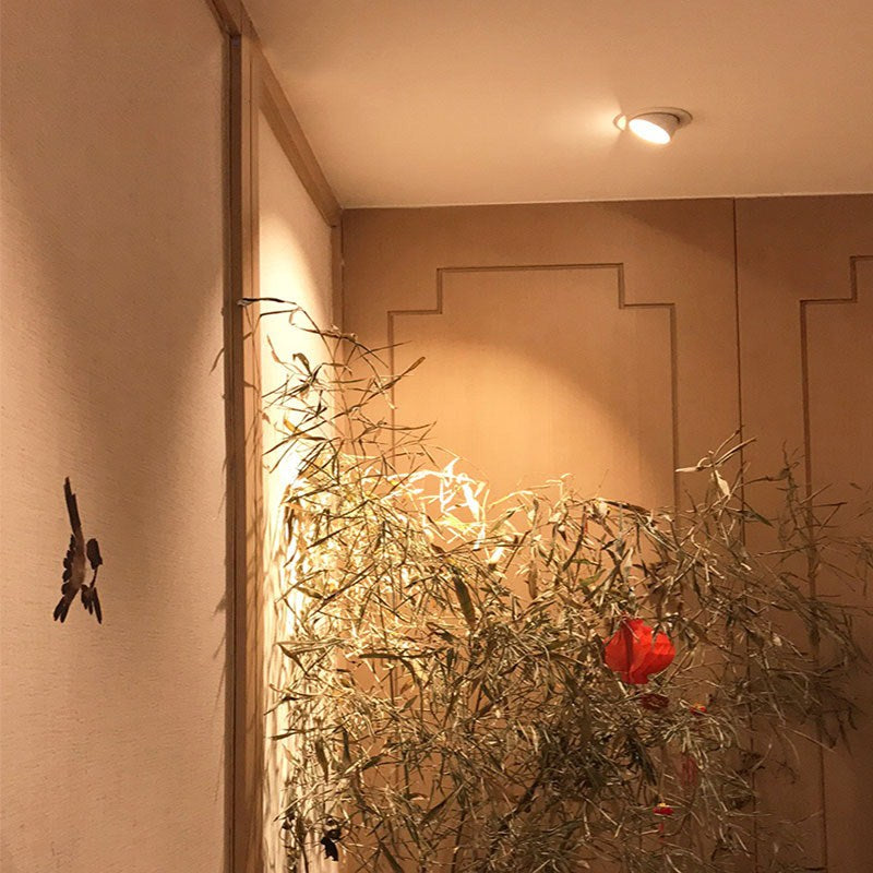 Recessed LED Downlight Angle Adjustable Built-in LED Spot light Encastrable AC220V White Black 5W 7W 10W 20W for Indoor Lighting