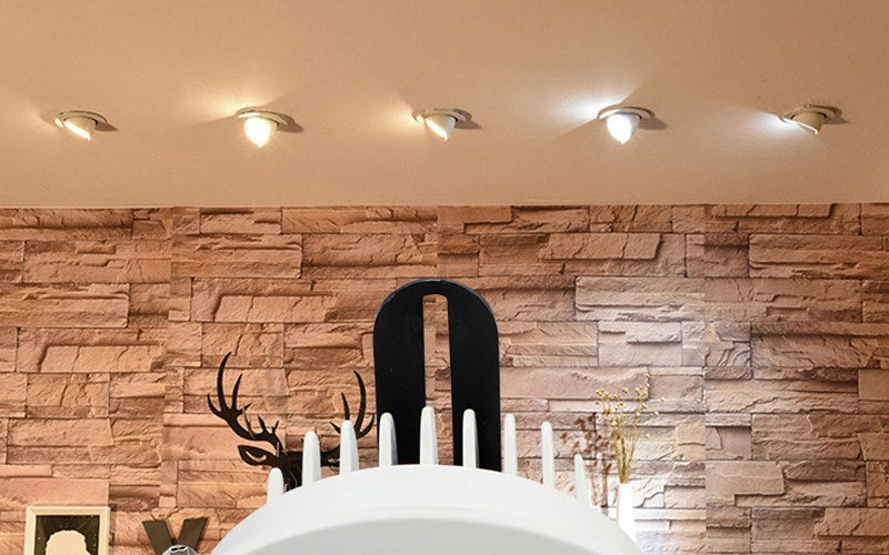 Recessed LED Downlight Angle Adjustable Built-in LED Spot light Encastrable AC220V White Black 5W 7W 10W 20W for Indoor Lighting
