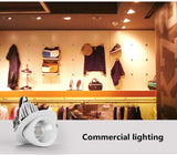 Recessed LED Downlight Angle Adjustable Built-in LED Spot light Encastrable AC220V White Black 5W 7W 10W 20W for Indoor Lighting