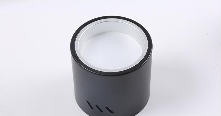 Dimmable Round LED Surface Mounted Downlight Aisle Grille Ceiling Downlight 7W 12W 15W Shop Free Hole Household Lighting 110v 220v