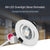 MiBoxer DW1-06A-ND 6W LED Downlight Input Voltage AC110-240V Rotate Led Lamp angle use for Home Lighting