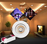 MiBoxer DW1-06A-ND 6W LED Downlight Input Voltage AC110-240V Rotate Led Lamp angle use for Home Lighting