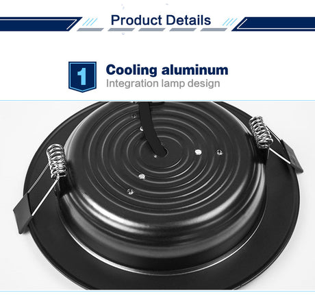 Led Downlight 12V 5W 7W 9W 12W 15W Waterproof IP65 Led Spot Safety Voltage Downlights Ceiling Round Down light Led Panel Light