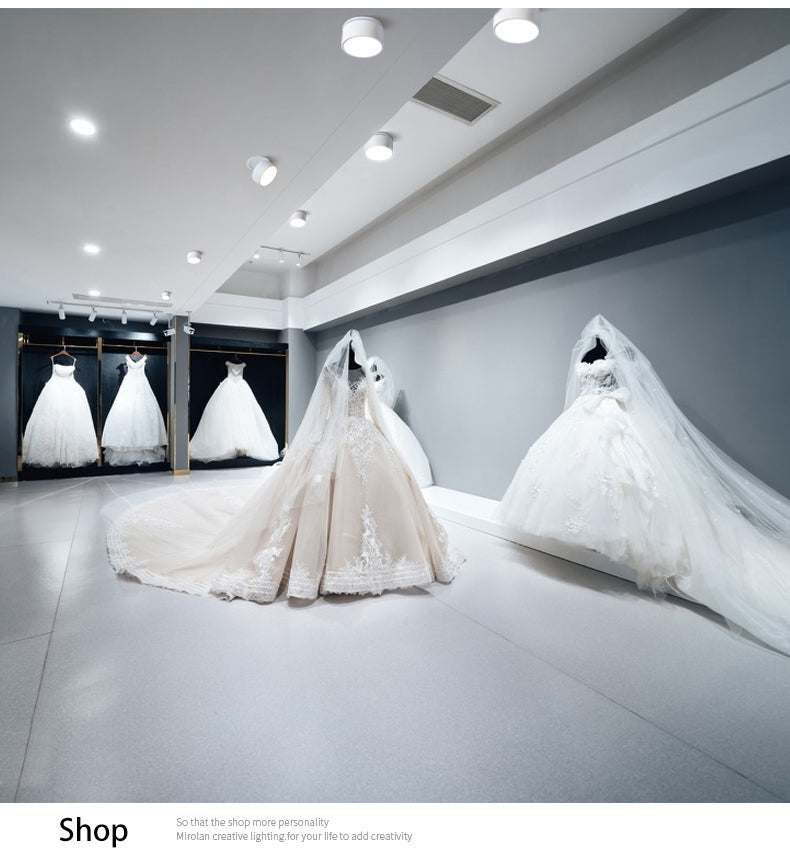 Saiyo Foldable LED Downlight 3W 5W 7W 12W Recessed Round Spot Light Aluminum Ceiling Lamp 75mm For Kitchen Home Indoor Lighting