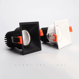 LED Square Downlight Dimmable COB Ceiling Light 7w 12w 85-265V Spotlight for Bedroom Living Room Indoor Lighting