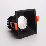 LED Square Downlight Dimmable COB Ceiling Light 7w 12w 85-265V Spotlight for Bedroom Living Room Indoor Lighting