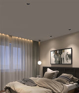 LED Square Downlight Dimmable COB Ceiling Light 7w 12w 85-265V Spotlight for Bedroom Living Room Indoor Lighting