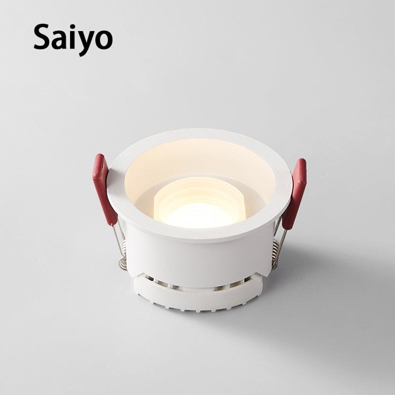 Recessed Anti-glare LED COB Downlight 7W 10W Dimmable 85-265V Ceiling Lamp Spot Light 12W 15W Home Living Room Bedroom Lighting