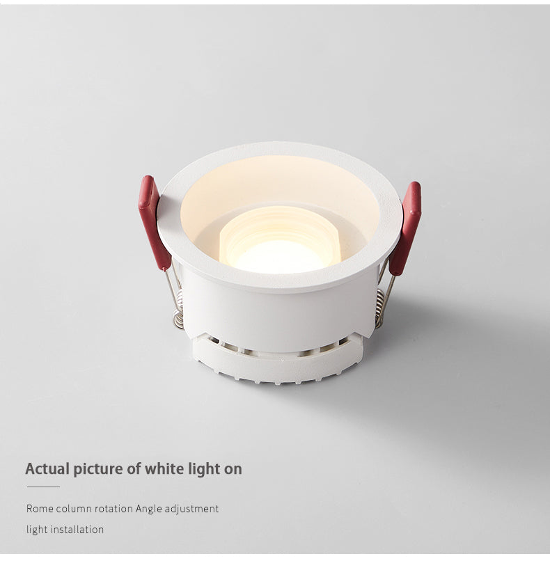 Recessed Anti-glare LED COB Downlight 7W 10W Dimmable 85-265V Ceiling Lamp Spot Light 12W 15W Home Living Room Bedroom Lighting