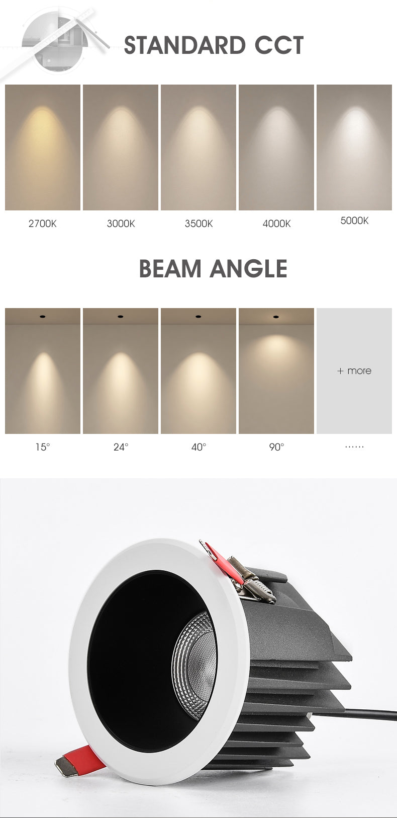 SCON LED Downlights Waterproof IP44 Lamp Ceiling Recessed 7W Safety voltage Recessed LED Lamp Spot Light for Boat for Bathroom