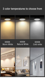 LED Downlight Anti-Glare Led Ceiling Lamp LED Spot Lighting Bedroom Kitchen Dimmable Led Recessed Downlight