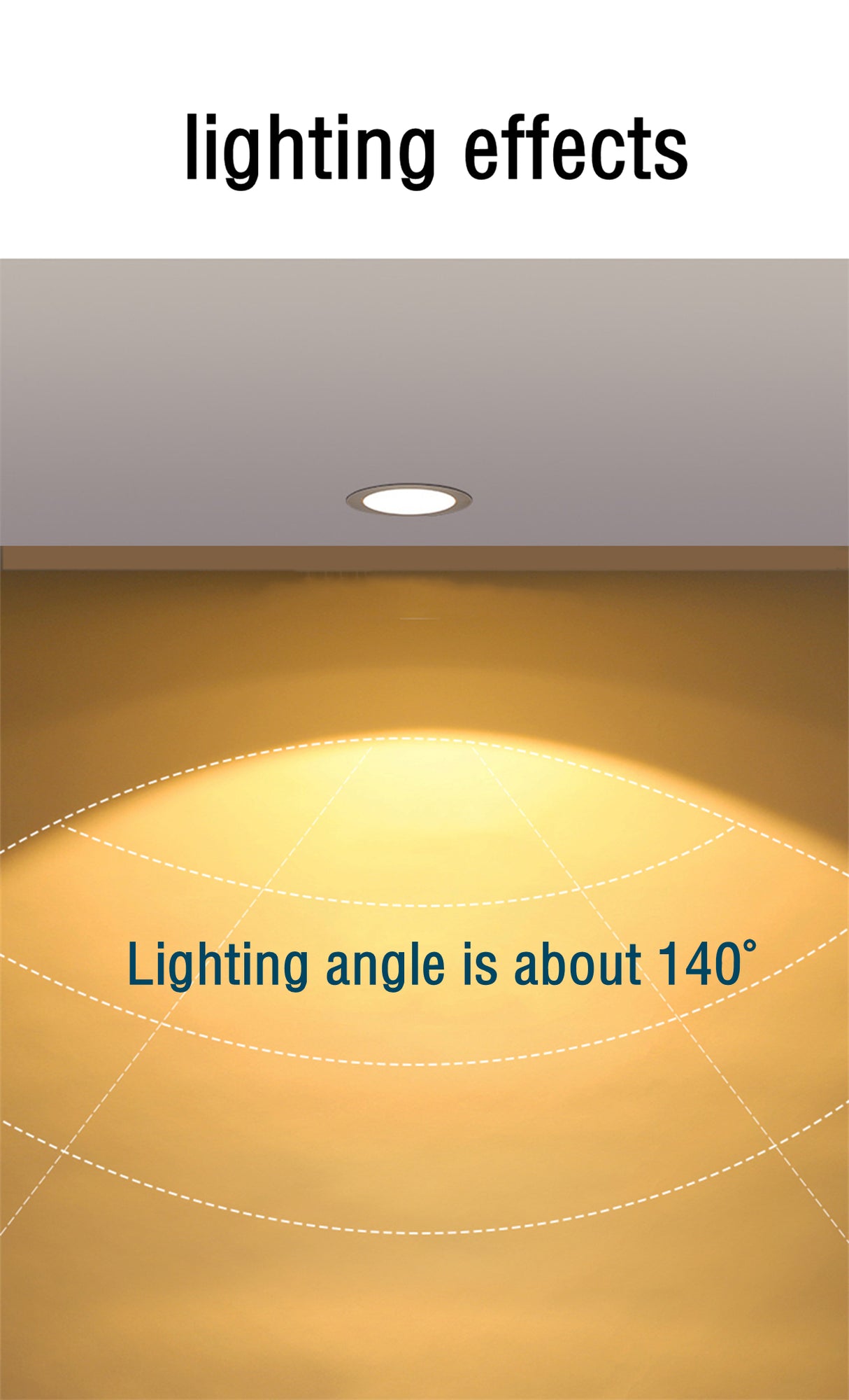 LED Downlight Anti-Glare Led Ceiling Lamp LED Spot Lighting Bedroom Kitchen Dimmable Led Recessed Downlight