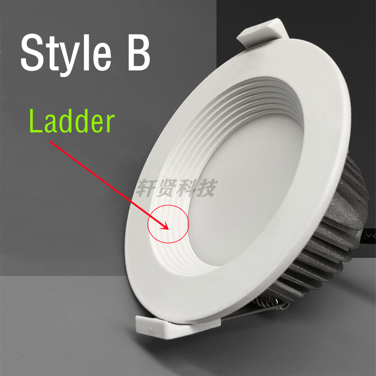 LED Downlight Anti-Glare Led Ceiling Lamp LED Spot Lighting Bedroom Kitchen Dimmable Led Recessed Downlight