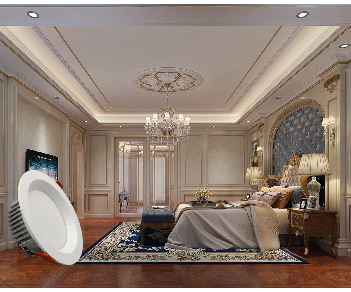 LED Downlight Anti-Glare Led Ceiling Lamp LED Spot Lighting Bedroom Kitchen Dimmable Led Recessed Downlight