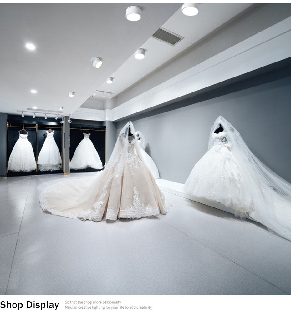 Recessed Led Downlight Foldable Ceiling led Spot Light 360° Rotatable Ceiling Lighting 7W 12W Dimmable For Kitchen Foyer Bedroom