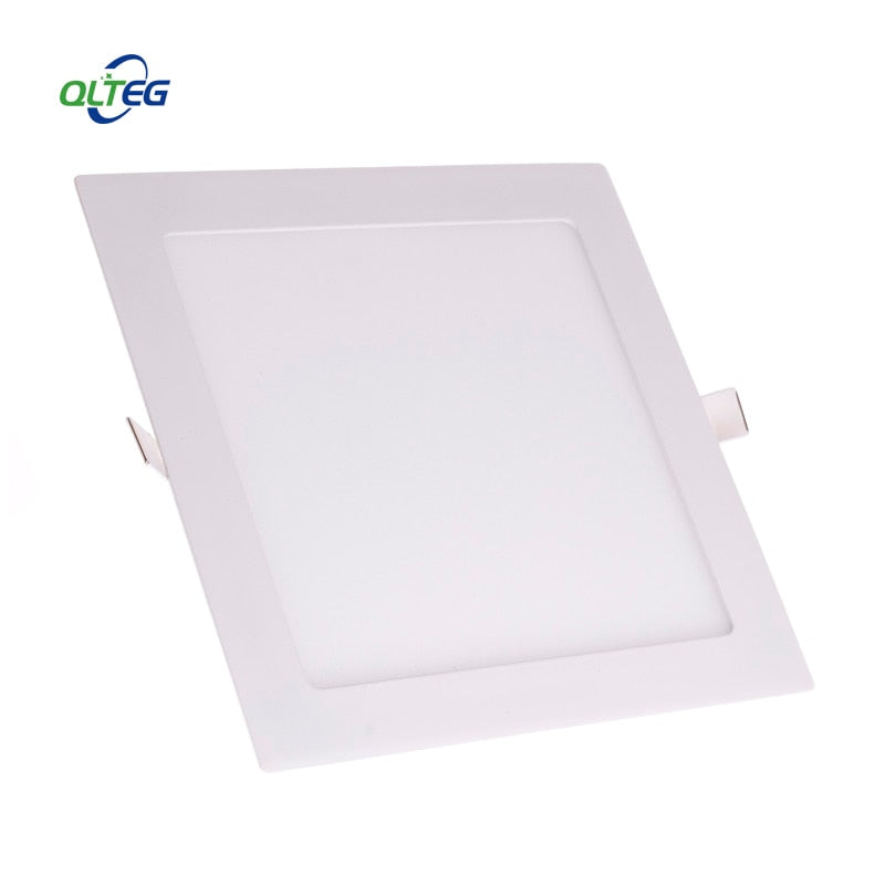 Ultra thin 3W 6W 9W 12W 15W 18W 24W Square LED panel downlight Round LED Ceiling Recessed Lights 4000K Neutral LED Panel Light